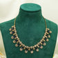Navy Party Set - American Stone Jewellery Set – Necklace Set with Earrings