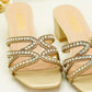 Party Heels – Crystal-Embellished Block Sandals for Weddings, Receptions & Formal Wear - CC05