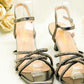 KV715 - Party Heels – Strappy Spiral Ankle Sandals for Weddings, Party & Special Events