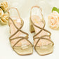 ML6011 - Party Heels – Study Block Style Sandals for Weddings, Party & Special Events