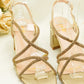 ML6011 - Party Heels – Study Block Style Sandals for Weddings, Party & Special Events