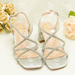 ML6011 - Party Heels – Study Block Style Sandals for Weddings, Party & Special Events