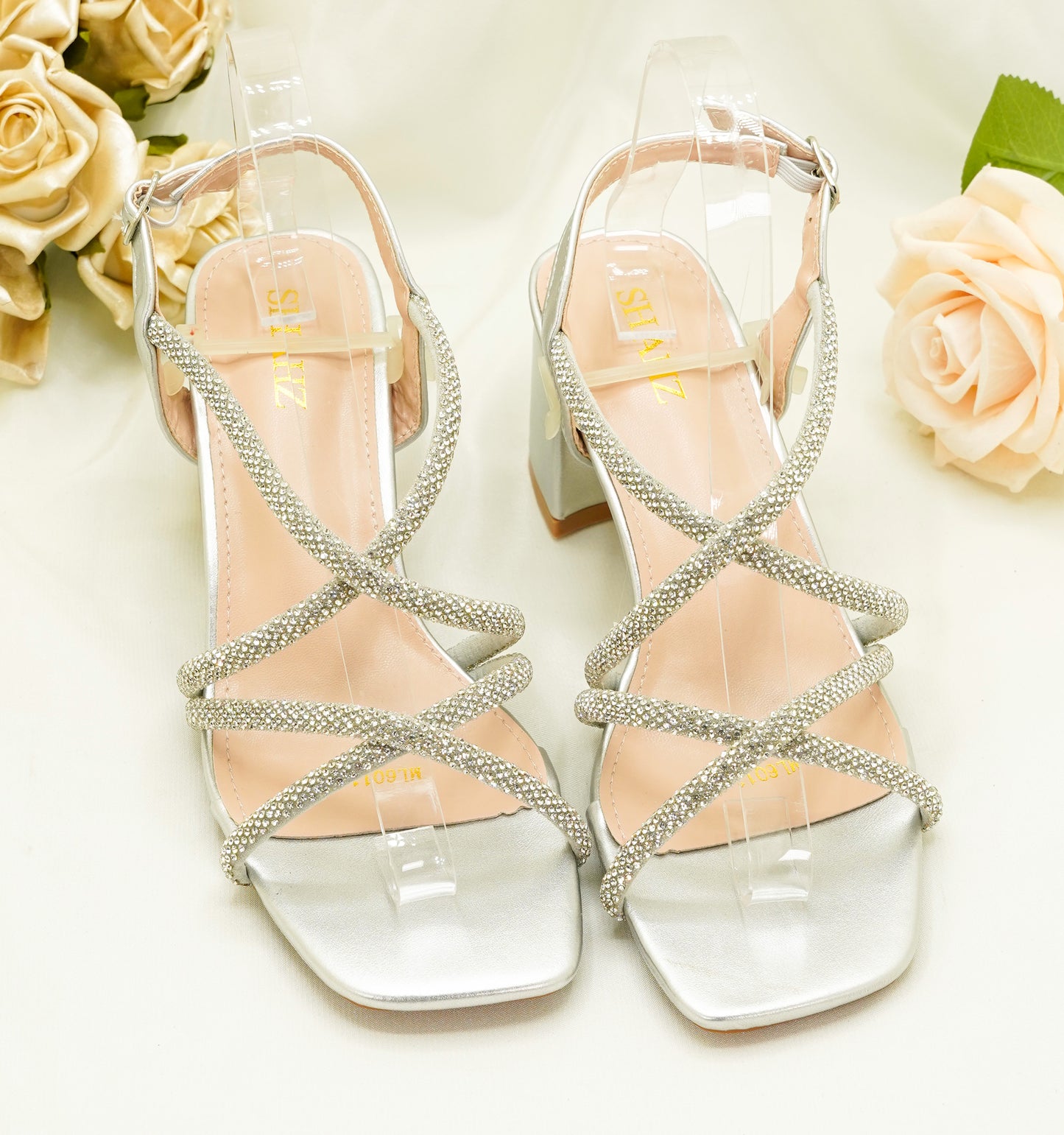 ML6011 - Party Heels – Study Block Style Sandals for Weddings, Party & Special Events