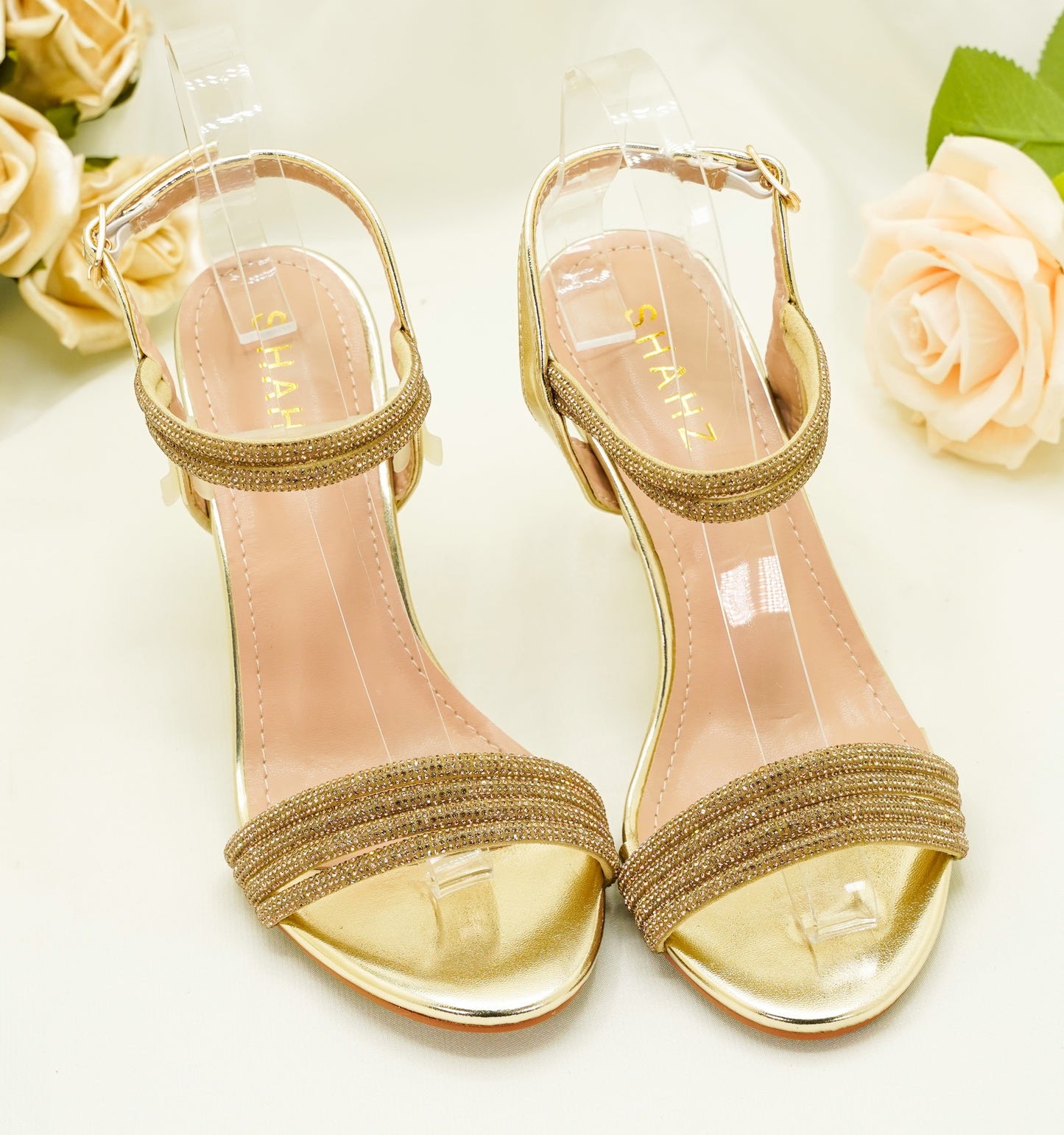 ML6019 - Party Heels – Strappy Spiral Ankle Sandals for Weddings, Party & Special Events