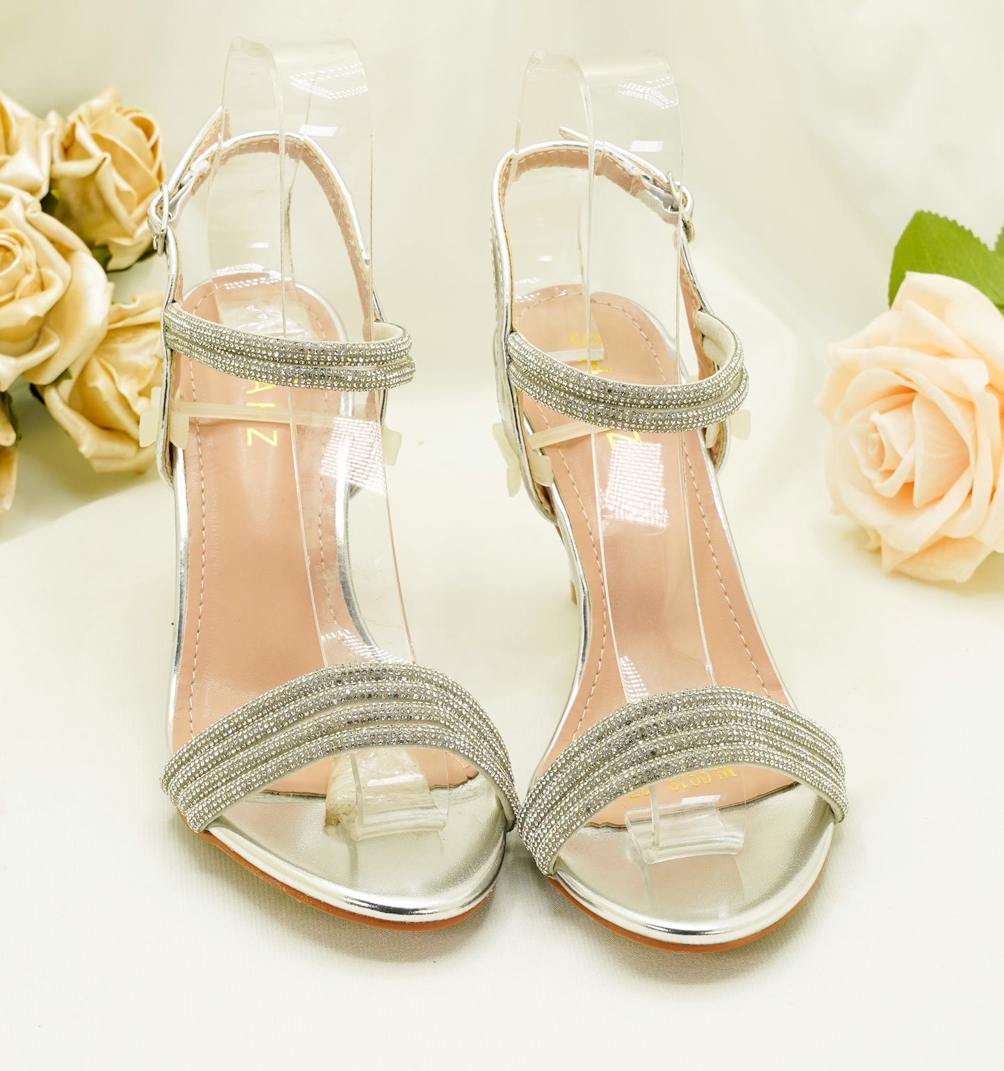 ML6019 - Party Heels – Strappy Spiral Ankle Sandals for Weddings, Party & Special Events