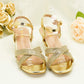 ML6021 - Party Heels – Low, Block Heel Sandals for Weddings, Party & Special Events