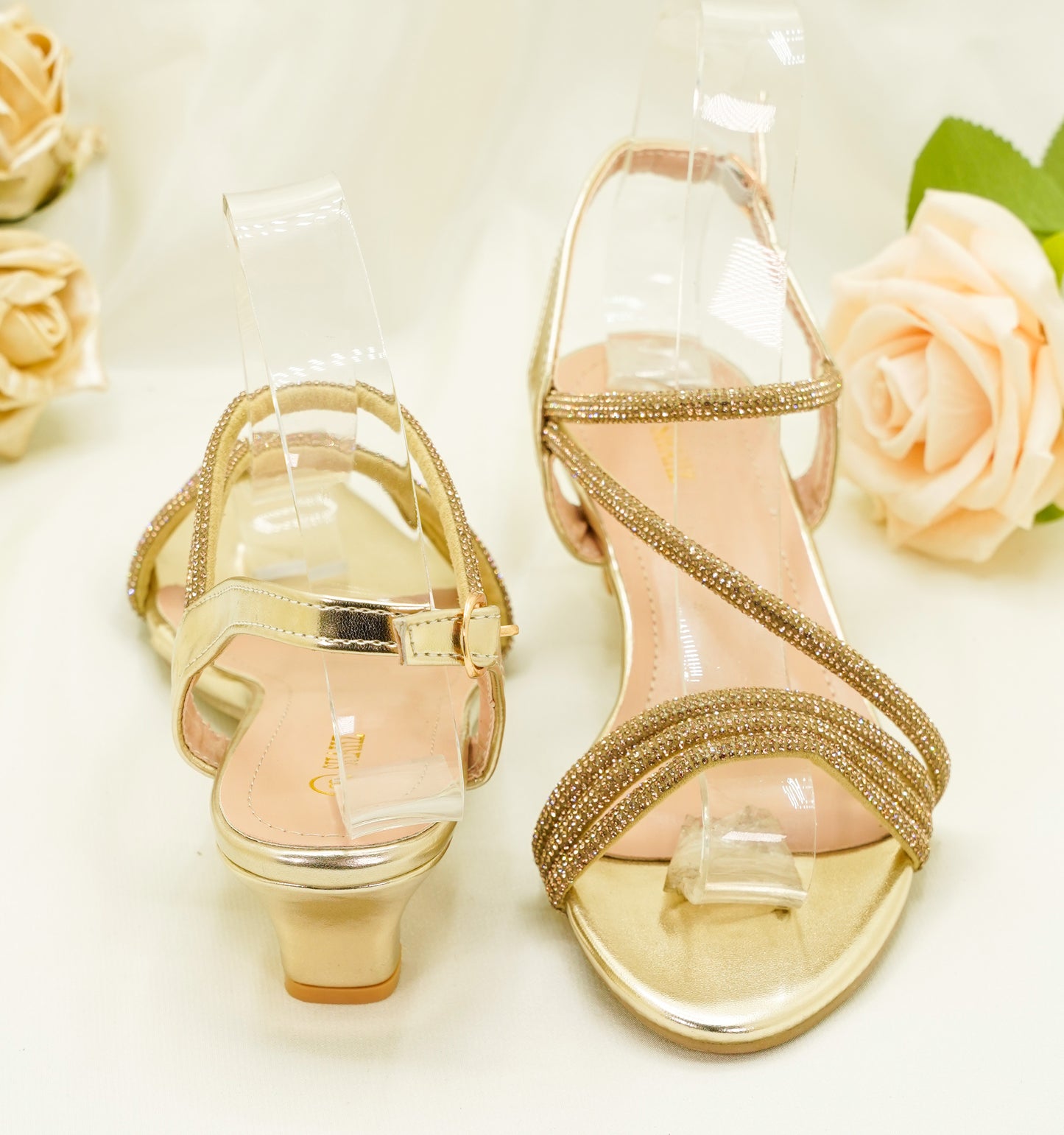 ML9016 - Party Heels – Study Block Style Sandals for Weddings, Party & Special Events