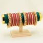 Hot Pink Bangles Set – Bridal & Party Bangles Set
