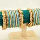 Sky Blue Bangles Set – Bridal & Party Bangles Set (2 Sets)