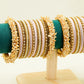 Soft Pink Bangles Set – Bridal & Party Bangles Set