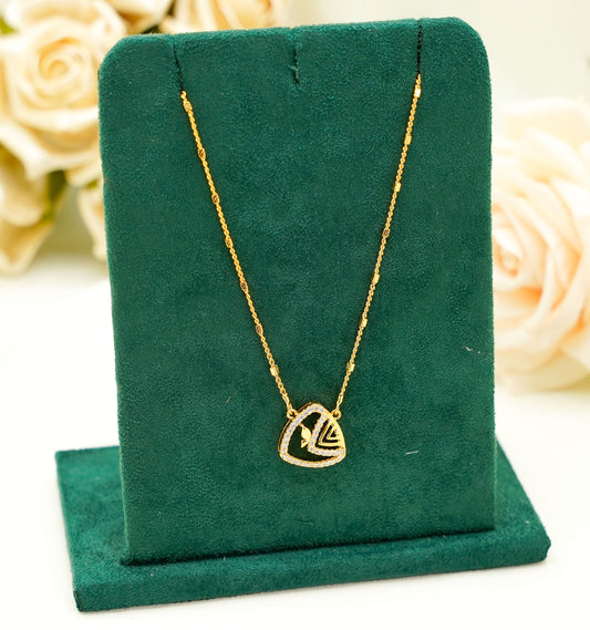 Zoha Gold Plated Necklace