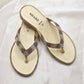 Gold Crystal Toe-Ring Sandals – Lightweight Summer Footwear for  Women with Modest Elegance